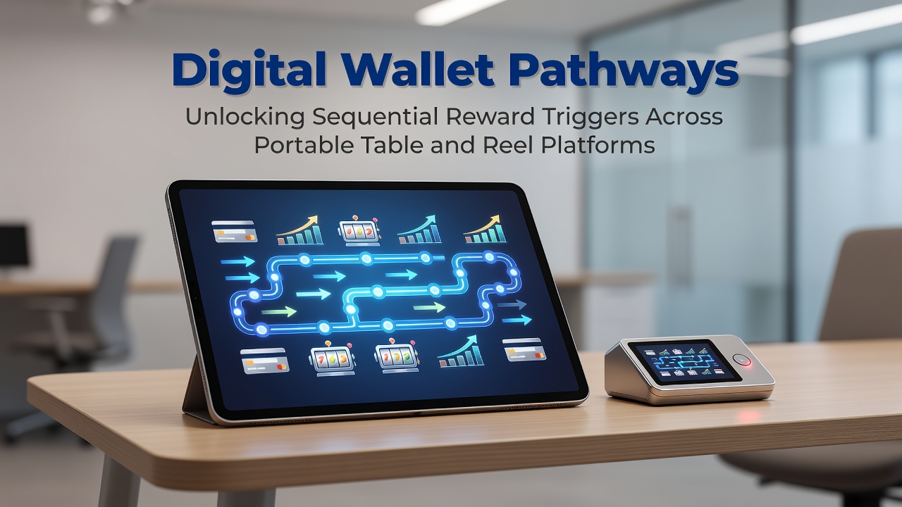 Digital wallet interface displaying sequential reward triggers on a mobile casino app with table and reel game icons