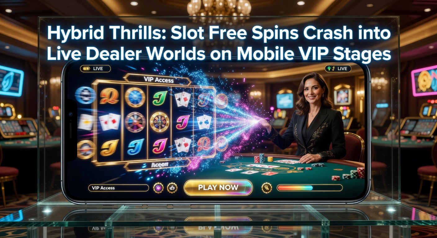 VIP player engaging with a hybrid live dealer and slot free spins feature on a luxury mobile device during a high-roller session